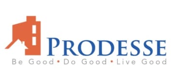 a blue and red logo with the words be good do good live good